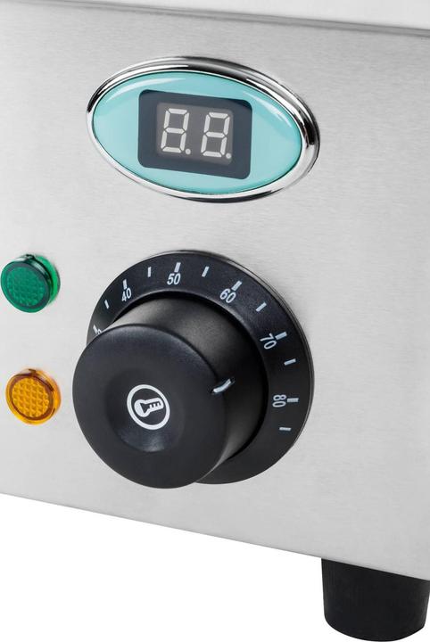 Produktbild Royal Catering Speisenwärmer Bain Marie Warmhalter Heisse Theke 3 x GN 1 2 Edelstahl Behälter