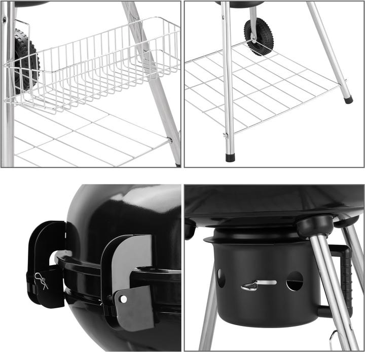 Actual product image Gardebruk BBQ Charcoal Grill Ball (54 cm)