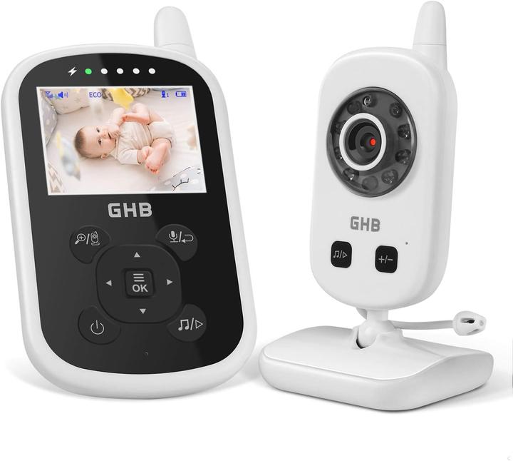 GHB Babyphone mit Kamera und Gegensprechfunktion (Babyphone mit Kamera)