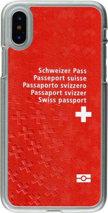 Actual product image PhoneLook Cover transparent Swiss Passport (Apple iPhone X, Apple iPhone XS)