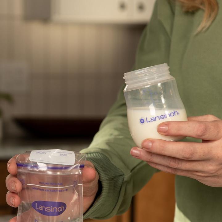 Produktbild Lansinoh Stillzubehör Muttermilchflaschen 4er Pack je 160ml