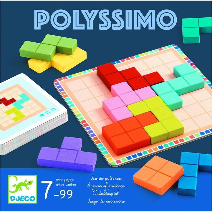 Actual product image Djeco Polyssimo (German, French, Italian, English)