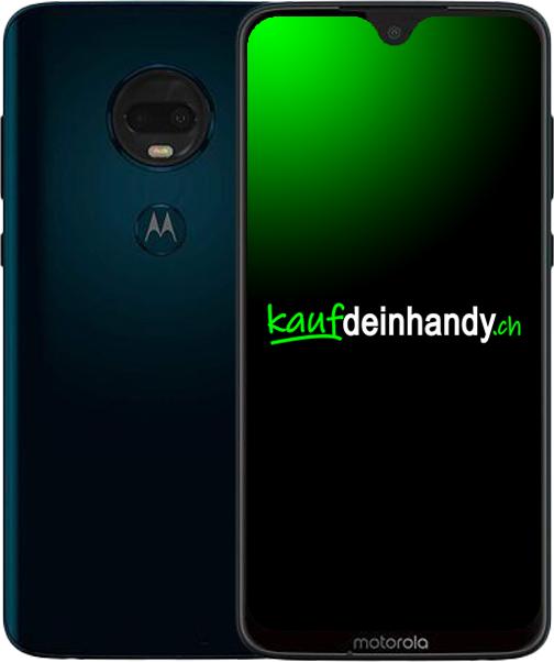 Produktbild Kaufdeinhandy.ch Motorola Moto G7 Plus (64 GB, Blau, B / Sehr gut)