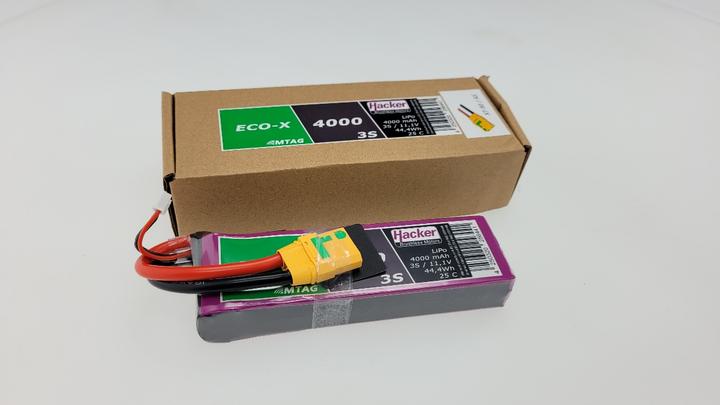 Produktbild Hacker LiPo Pack TF ECO-X 3800mAh 3S MTAG (11.10 V, 3800 mAh)