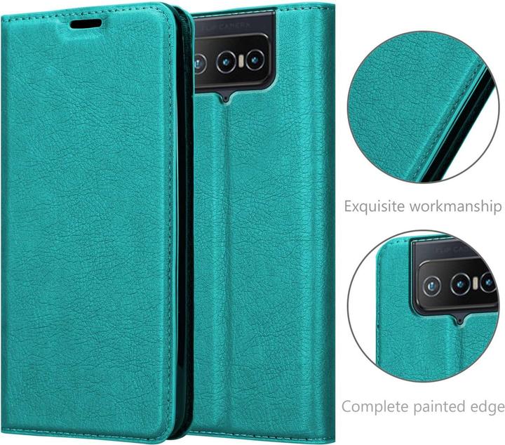 Produktbild Cadorabo Book Invis. Magnet Hülle (Asus Zenfone 8 Flip)