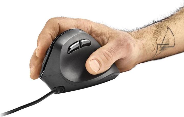 Produktbild NGS Souris Filaire Ergonomique Verticale Samsara (Noir) (Kabelgebunden)