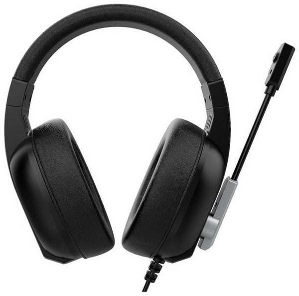 Actual product image Lenovo HU75 gaming headset (black) (Cable)