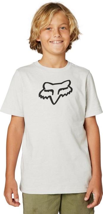 Fox Tee 23 Yth Legacy Ss Lt Gry Ym (M)