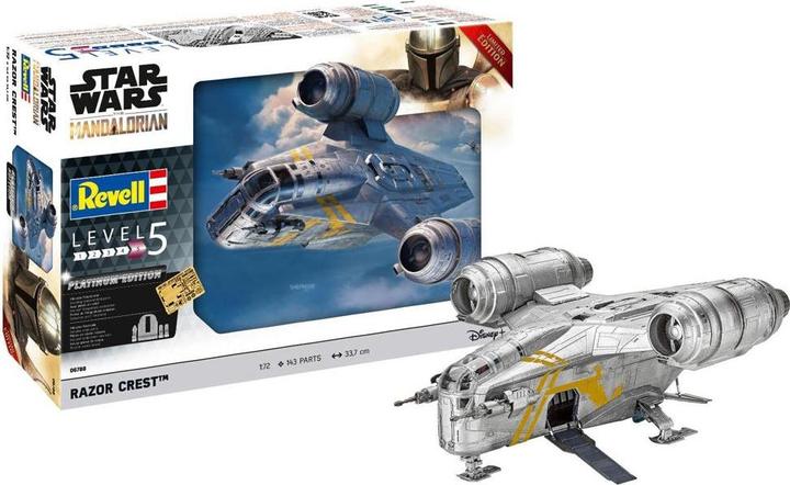 Actual product image Revell The Mandalorian: Razor Crest "Platinum Edition