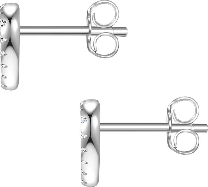 Immagine prodotto Glanzstücke München Orecchini da donna a cuore in argento 925 - 34516 (Argento 100%)
