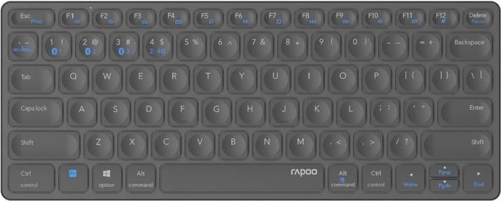 Actual product image Rapoo E9600M (DE, Wireless)