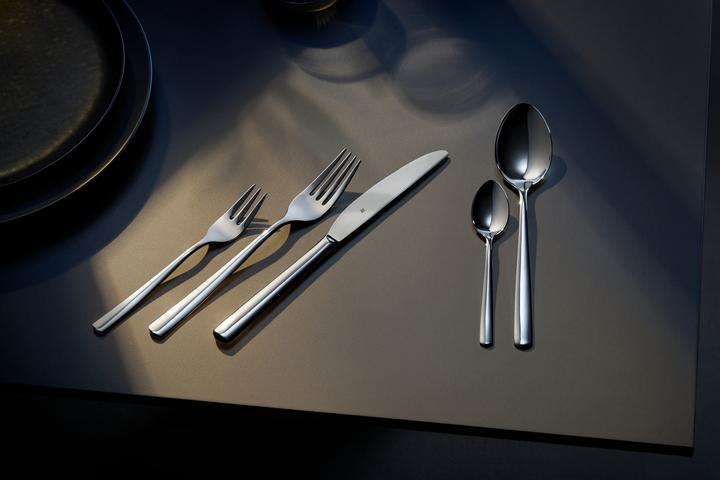 Productafbeelding WMF Bestekset 6 personen Boston 30st Monobloc Messen Roestvrij Staal Gepolijst (30 Stuk, Bestekset)