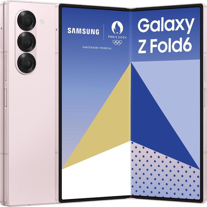 Actual product image Samsung Z Fold 6 5G 1TB Pink (1000 GB, Pink, 7.60", Dual SIM, 49.94 Mpx, 5G)