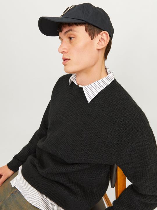 Image du produit Jack & Jones Unicolore Pull en maille à col rond Pull en maille à col rond (XS)