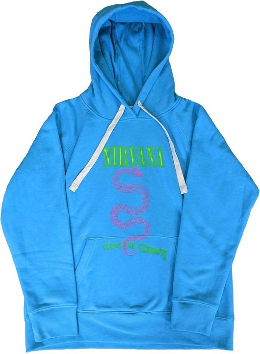 Immagine prodotto Nirvana Felpa con cappuccio unisex da adulto Serve The Servants Neon Pullover (M)