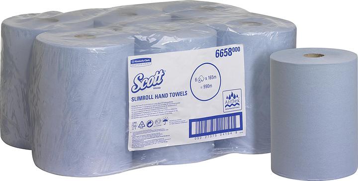 Kimberly-Clark SCOTT SLIMROLL Hand Towels Blue (1 x)