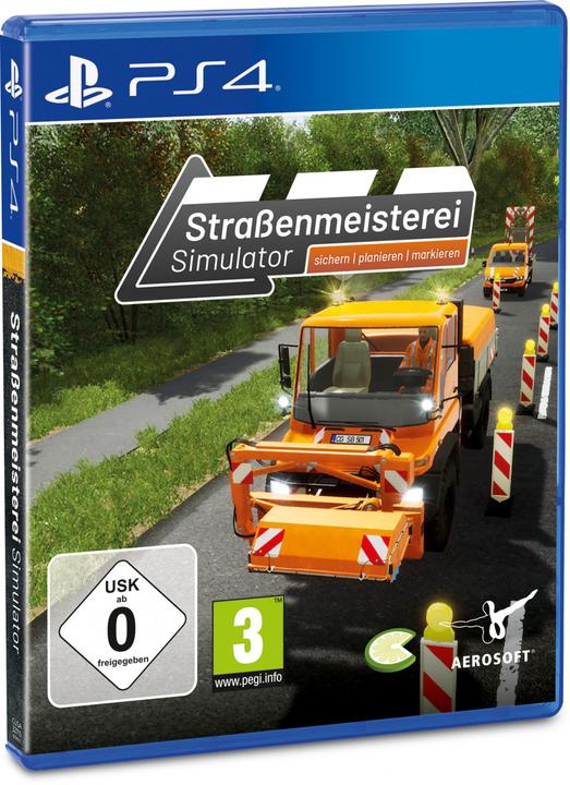 Produktbild Aerosoft Strassenmeisterei Simulator (PS4, DE)