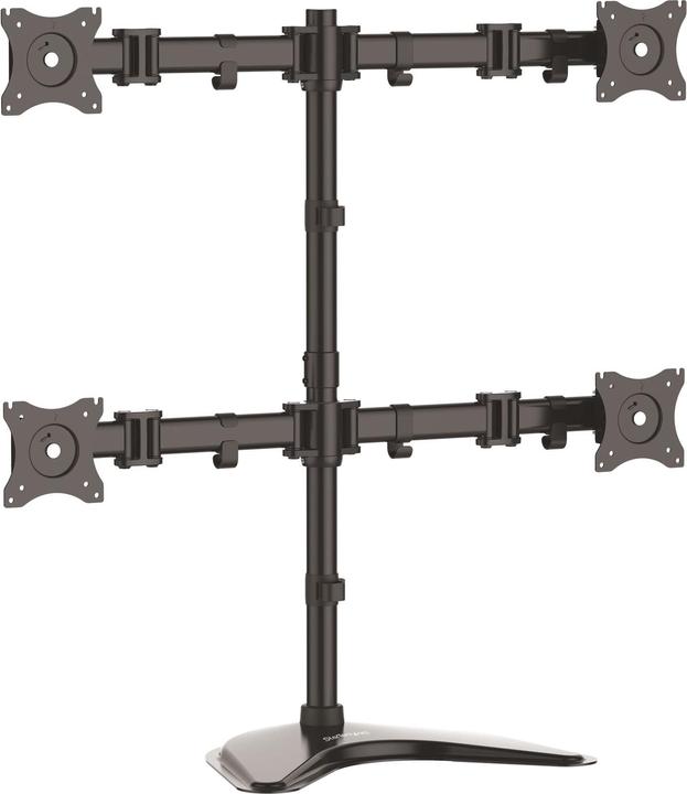 Produktbild StarTech Vierfach-Monitorhalter - Schwenkbar - Verstellbarer 4 Monitorständer - Für VESA Monitore bis zu 2... (Tisch, 27.01")