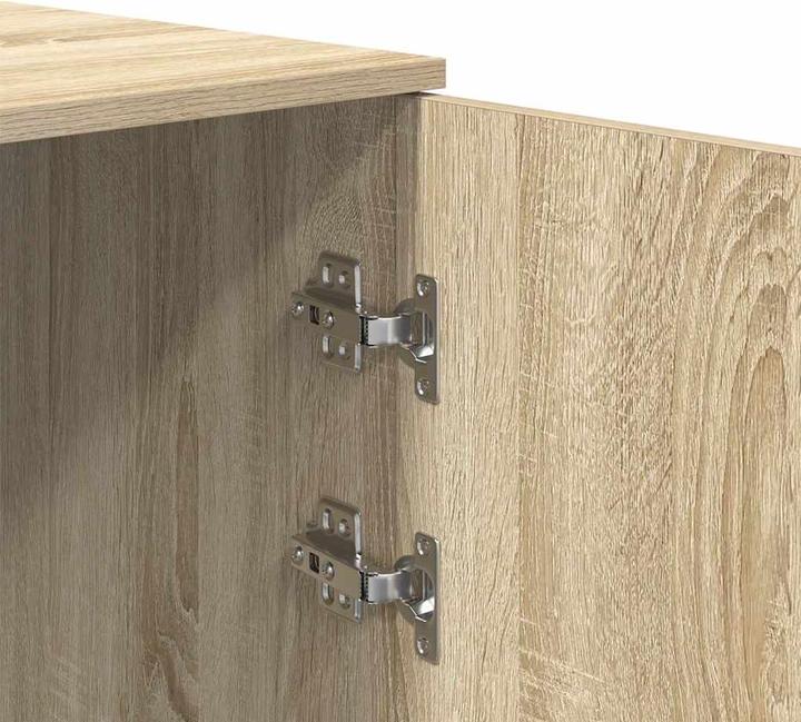 Actual product image VidaXL Storage cupboard Sonoma oak 50x45x103.5 cm Wood-based cupboard