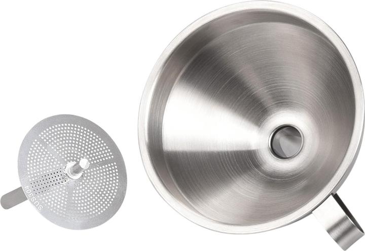 Produktbild Purecrea Edelstahl Resin Trichter mit Filter 11cm