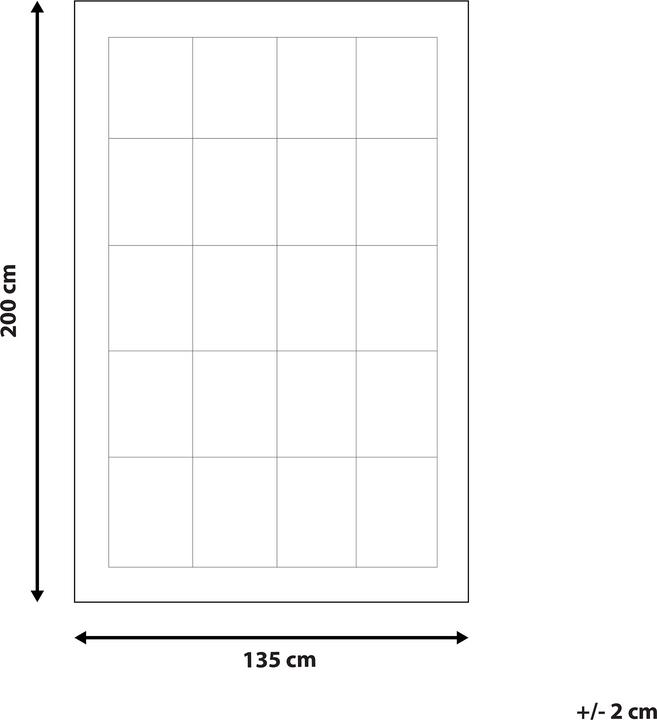 Produktbild Beliani Howerla (350 g, 135 x 200 cm)