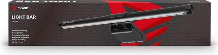 Image du produit Savio LB-02 Lightbar Lampe LED USB pour écran 5W noire