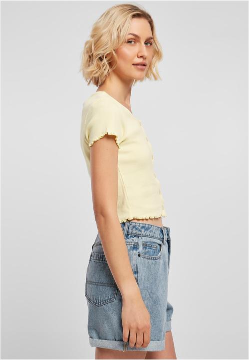 Image du produit Urban Classics Tee-shirt femme croisé à côtes - 12114 (4XL)