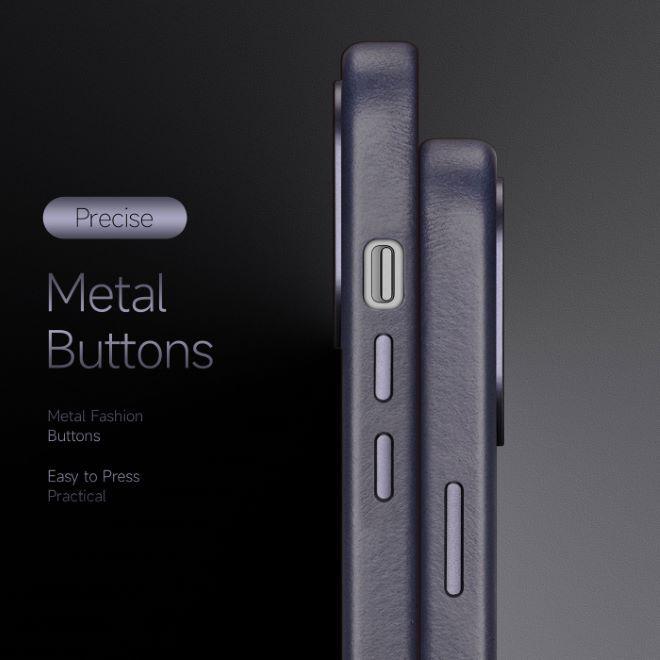 Actual product image Dux Ducis Naples Series Genuine Leather Case (Apple iPhone 14)