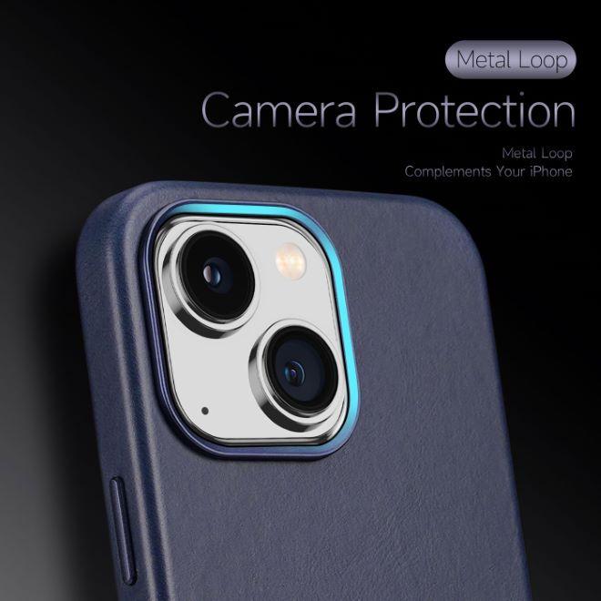 Actual product image Dux Ducis Naples Series Genuine Leather Case (Apple iPhone 14)