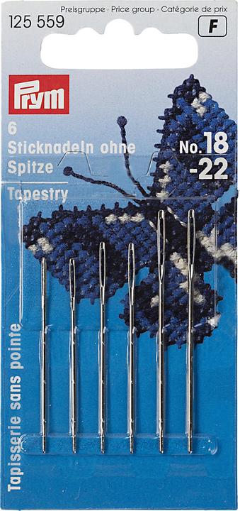 Actual product image Prym Embroidery needles without point