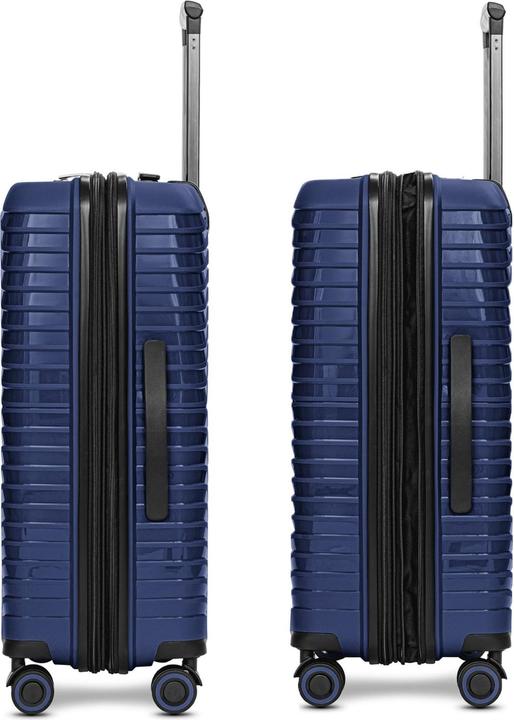 Actual product image Stratic Shine 4-wheel trolley 65 cm with expansion fold (69 l, M (50 - 90l))