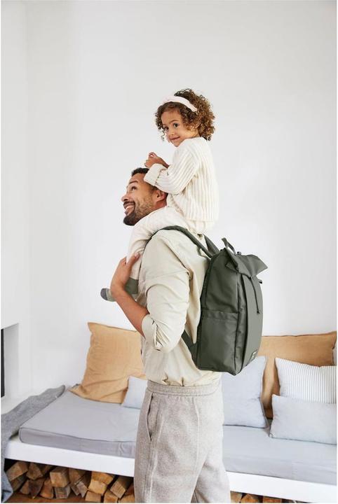 Image du produit Lässig Sac à dos à langer Rolltop Up Green Label