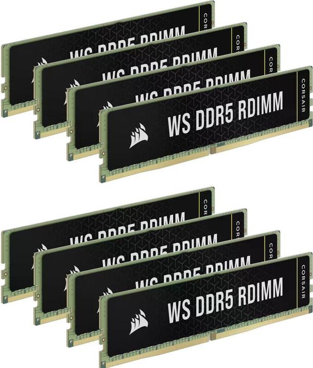 Corsair DDR5, 5600MT/s 256GB 8x32GB RDIMM, Hynix Die, Dual Rank, 40-40-40-77, Intel XMP 3.0, WS DDR5 RDIMM (8 x 32GB, 5600 MHz, DDR5 RAM, DIMM)