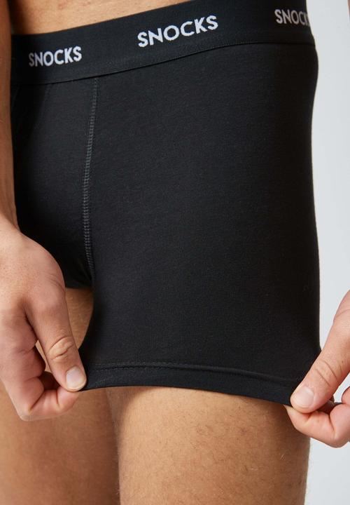 Produktbild Snocks Boxershorts mit Streifen (S, 6er Pack)
