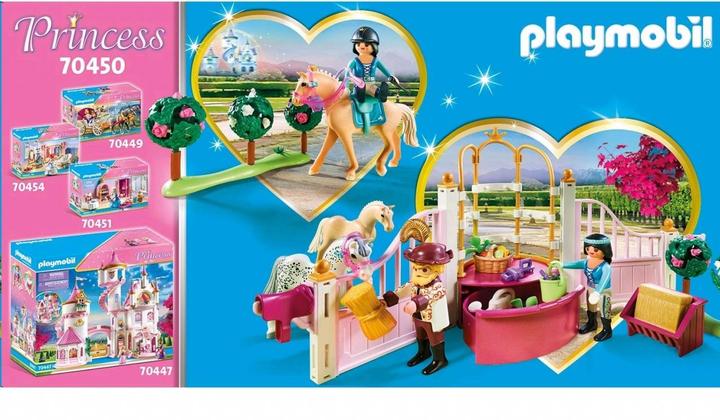 Actual product image Playmobil Riding lessons in the stable (70450, Playmobil Princess)