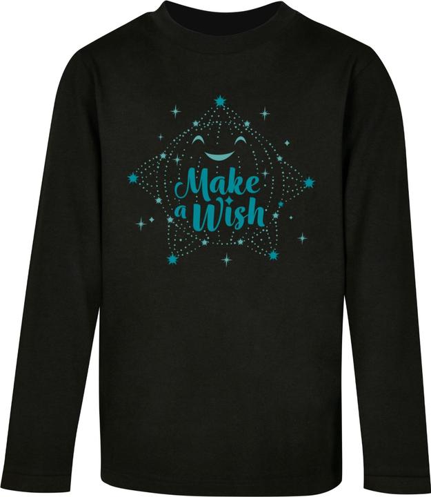Immagine prodotto Absolute Cult Kids Wish - Maglia a maniche lunghe Make A Wish - 132699 (158, 164)