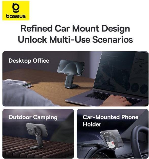 Immagine prodotto Baseus Supporto magnetico per auto della serie PrimeTrip