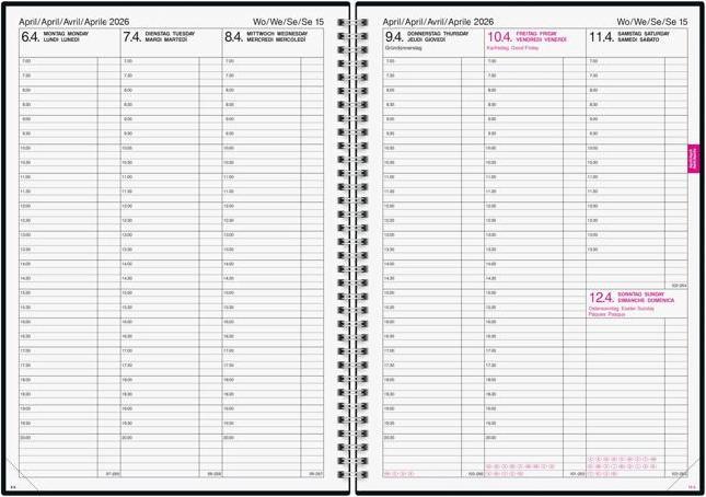 Actual product image Biella Business Agenda Quarta (21 x 29.7 cm)
