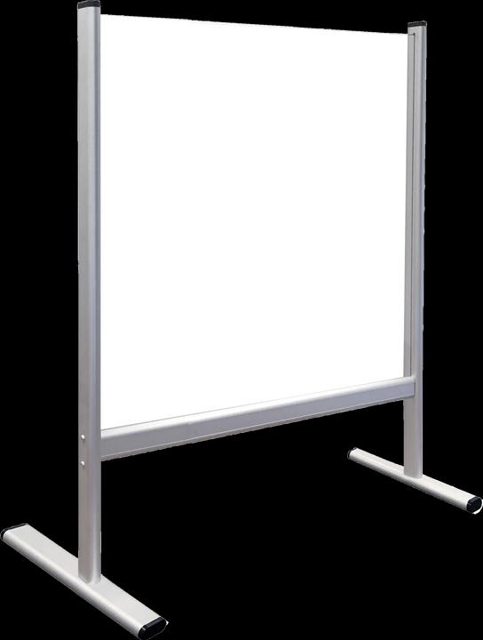 Actual product image Franken Counter and Desk Divider with Window Tempered Glass