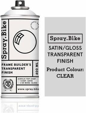 Actual product image Spray.Bike Bicycle Spray Paint Transparent Clear Lacquer (Clear lacquer transparent, 0.40 l)