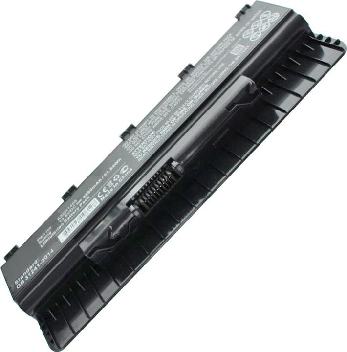 Image du produit ASUS Akku A32N1405, N551 Series, N751 Series, ROG G551 (6 cellules, 4800 mAh)