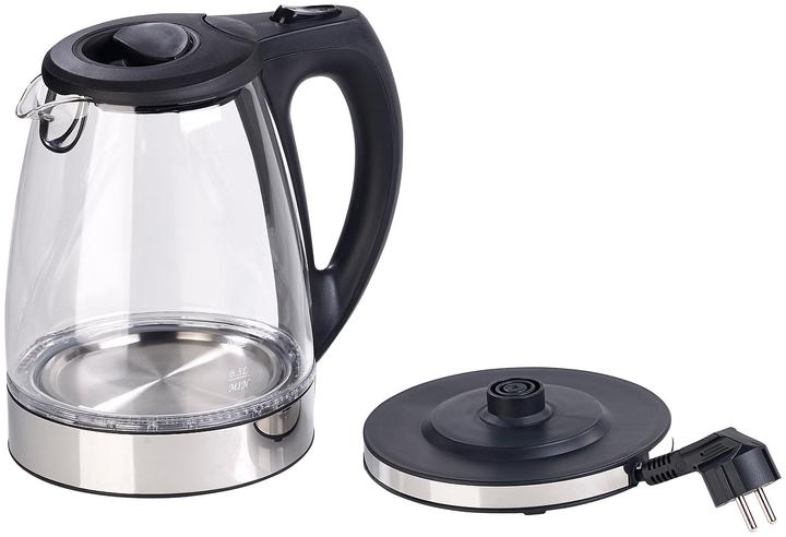 Image du produit Rosenstein & Söhne Chauffe-eau en verre avec éclairage LED bleu (1.70 l)