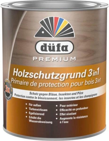 Produktbild Düfa Holzschutzgrund 3in1 (Transparent, 0.75 l)