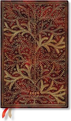Paperblanks PAPERBLAN Agenda Wildwood 2026 FD0690-0 1W/2S HOR Maxi SC DE 13.5x21cm (13.5 x 21 cm, German)