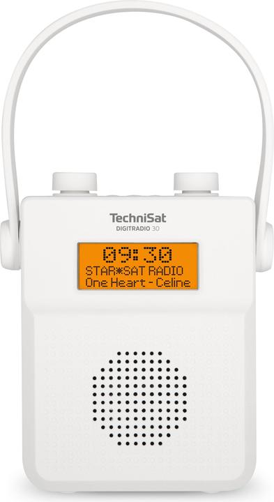 TechniSat Radio DAB+ DIGIRADIO 30 weiss (DAB+, Bluetooth)