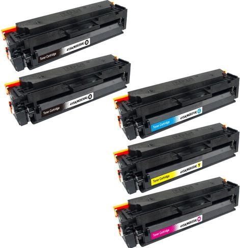 Actual product image Hermex Compatible toner for HP Color LaserJet Pro MFP M479fdn (M, FC, C, Y)