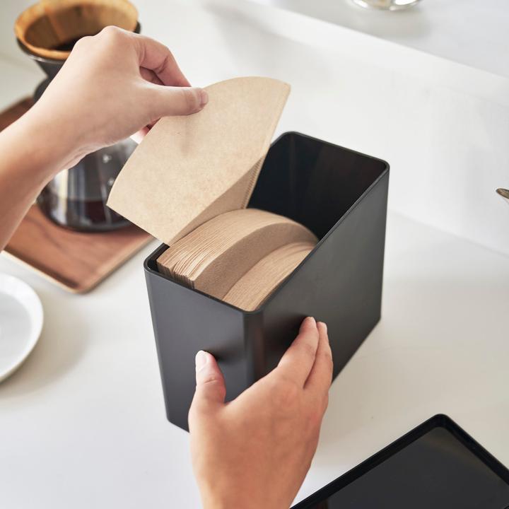 Actual product image Yamazaki Kaffeefilterbox TOWER