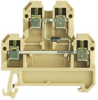 Image du produit Weidmüller Bloc de jonction pour composants 0,5-4qmm bg 0538860000