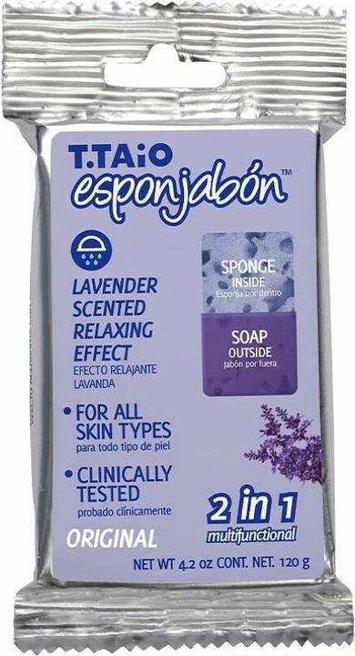 Image du produit Esponjabón SAVOIR 2 en 1 Lavande 1 u (Lotion de toilette intime)