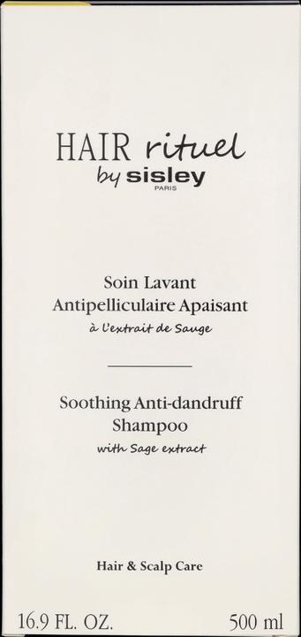 Actual product image Sisley Soin Lavant Antipelliculaire Apaisant (500 ml, Liquid shampoo)